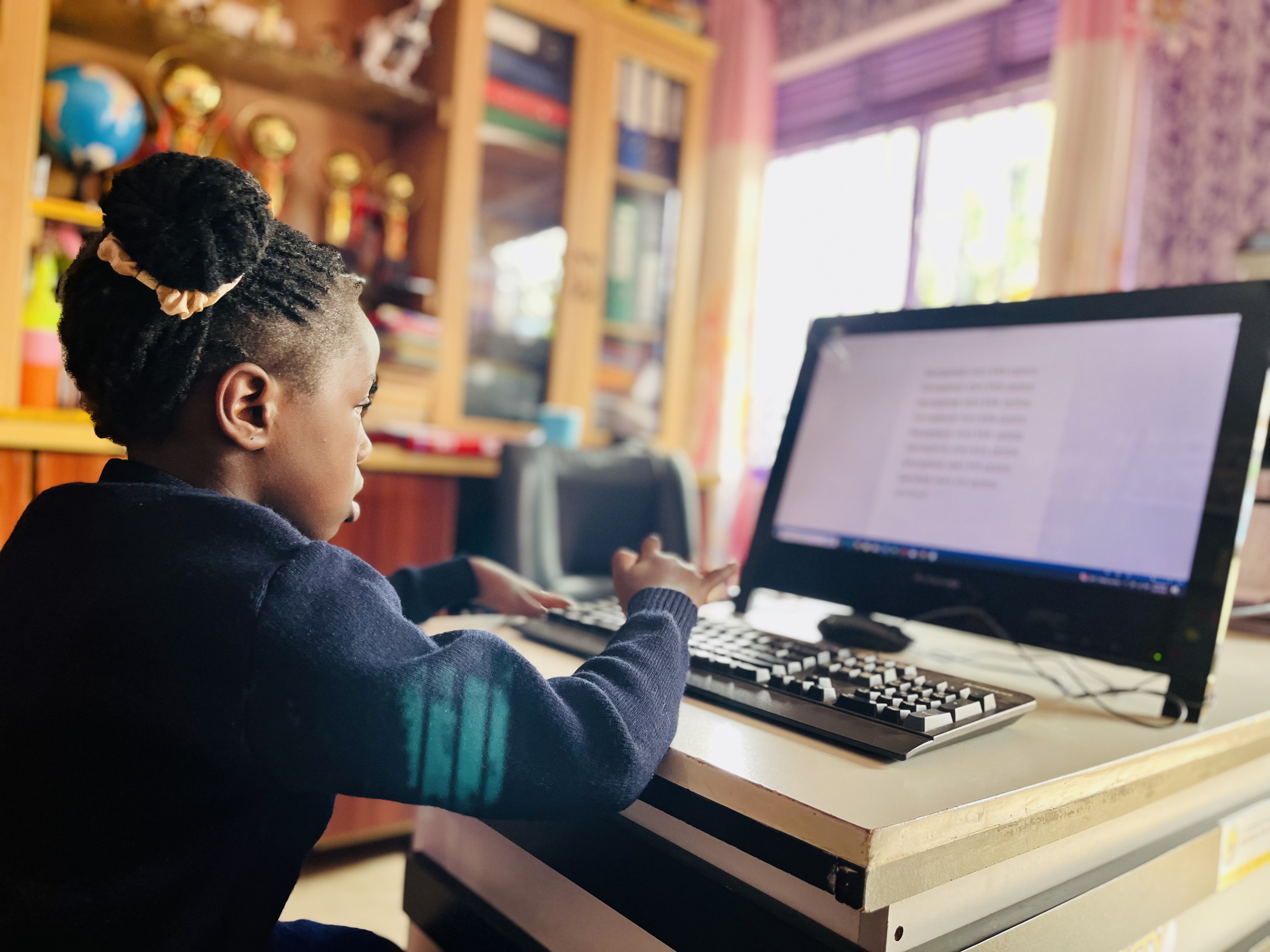 Computer lab at Spongebob Stars School